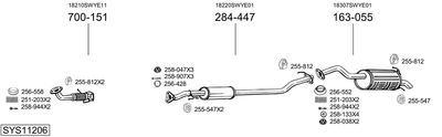BOSAL SYS11206