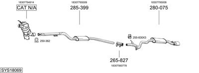 BOSAL SYS18069