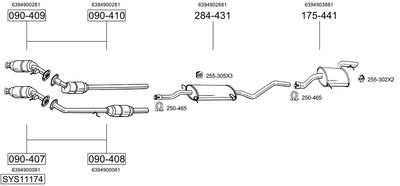 BOSAL SYS11174