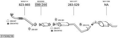 BOSAL SYS08239