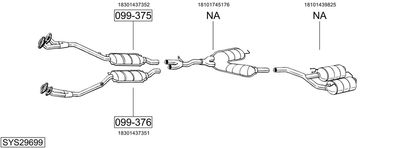 BOSAL SYS29699