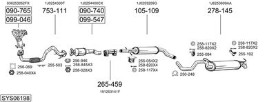 BOSAL SYS06198
