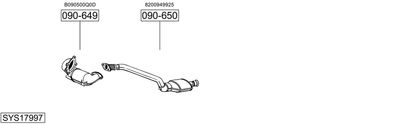 BOSAL SYS17997