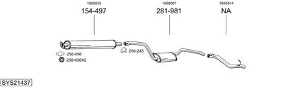 BOSAL SYS21437 BOSAL SYS21437