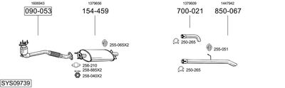 BOSAL SYS09739
