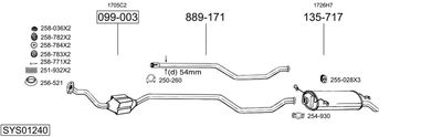 BOSAL SYS01240