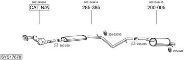 BOSAL SYS17878