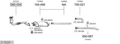 BOSAL SYS02811