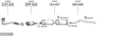 BOSAL SYS12458 BOSAL SYS12458