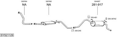 BOSAL SYS21129