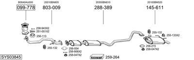 BOSAL SYS03845
