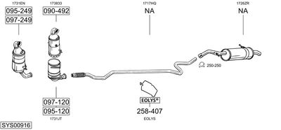 BOSAL SYS00916