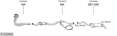 BOSAL SYS20658