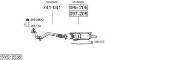 BOSAL SYS12335