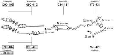 BOSAL SYS03686