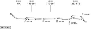 BOSAL SYS00897