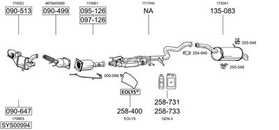 BOSAL SYS00994