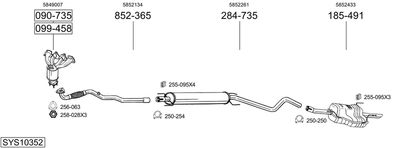 BOSAL SYS10352