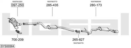 BOSAL SYS00564