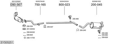 BOSAL SYS05251