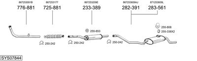 BOSAL SYS07844
