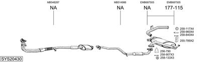 BOSAL SYS20430