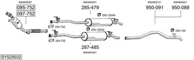 BOSAL SYS25032