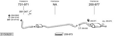 BOSAL SYS08291