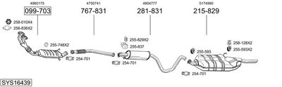 BOSAL SYS16439