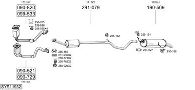 BOSAL SYS11932