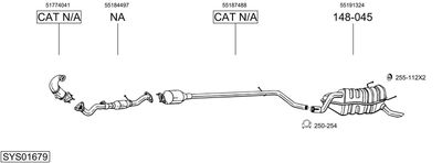 BOSAL SYS01679