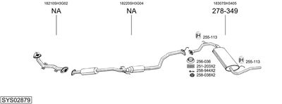 BOSAL SYS02879