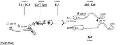 BOSAL SYS02589