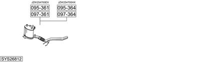 BOSAL SYS26812