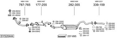 BOSAL SYS20444