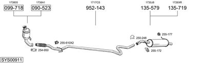 BOSAL SYS00911