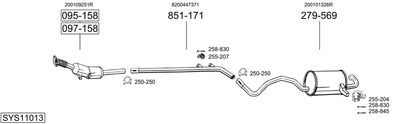BOSAL SYS11013