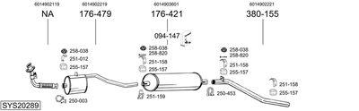 BOSAL SYS20289