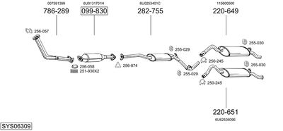BOSAL SYS06309