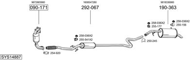 BOSAL SYS14887