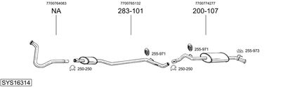 BOSAL SYS16314