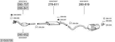 BOSAL SYS05709
