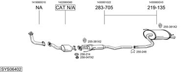 BOSAL SYS06402