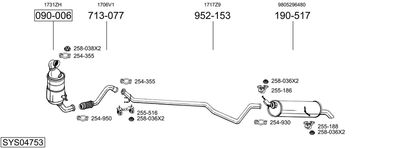 BOSAL SYS04753