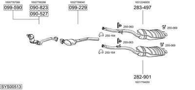 BOSAL SYS00513