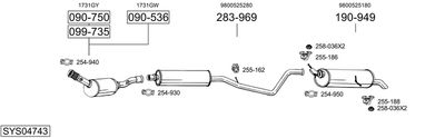BOSAL SYS04743