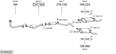 BOSAL SYS04207