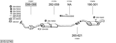 BOSAL SYS12740