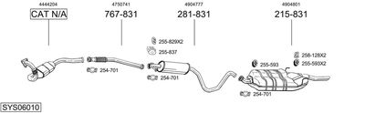 BOSAL SYS06010