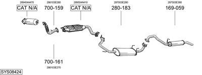 BOSAL SYS08424